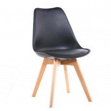 Jedálenská stolička SKY92 - čierna